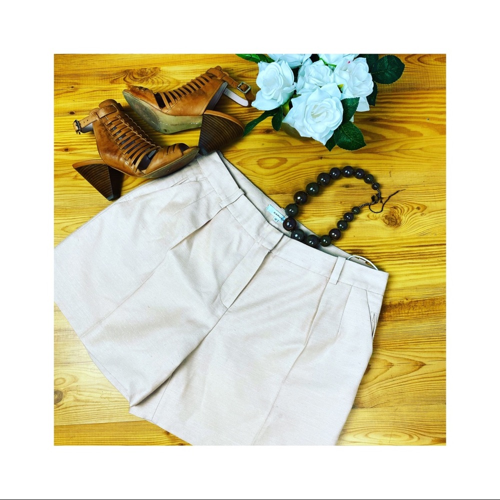 Carven Shorts Silk  Soft Pink